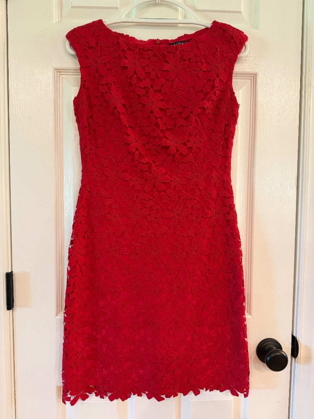 Ralph Lauren Elegant Red Dress Sz 2